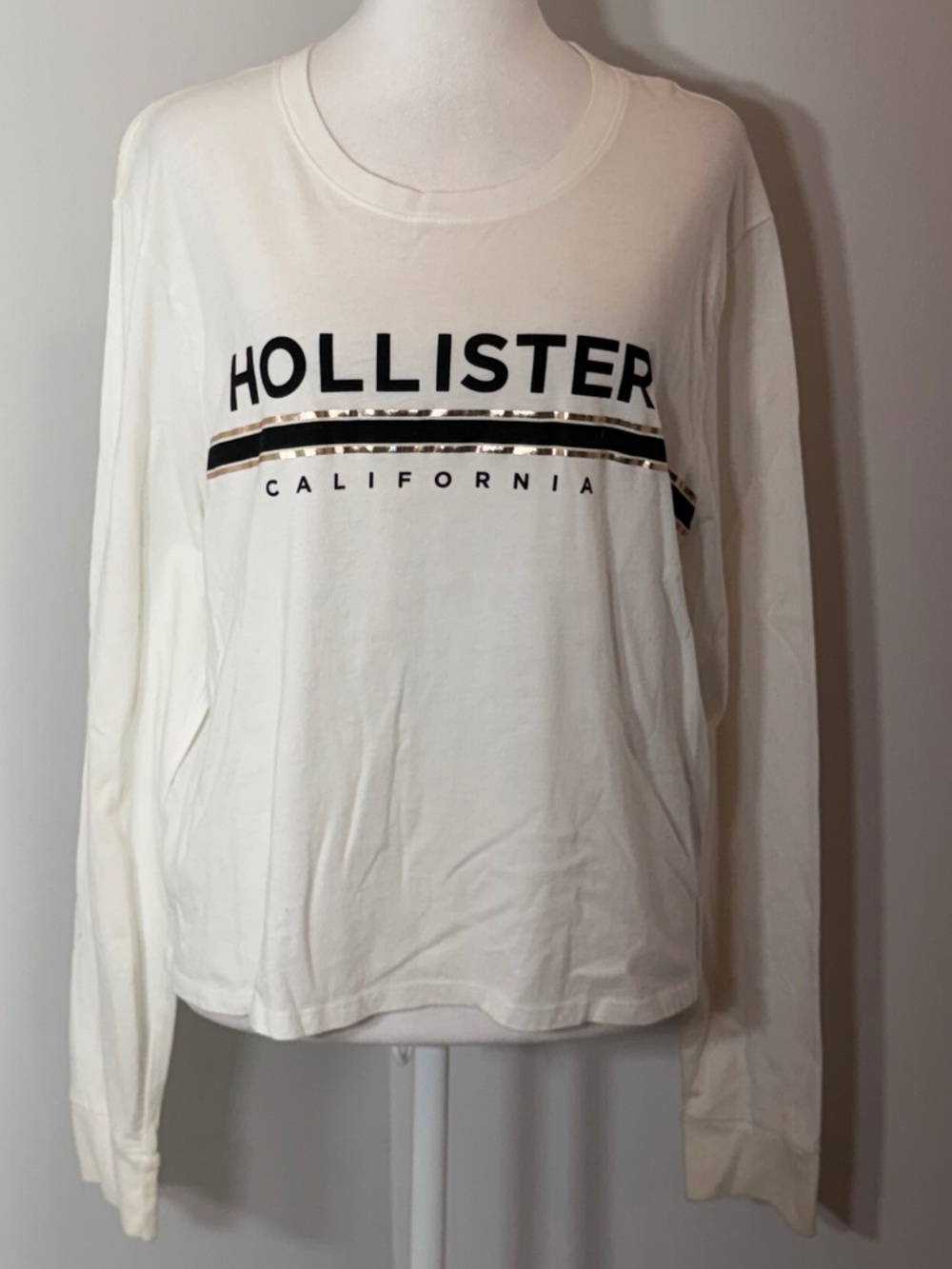 EUC Hollister Long Sleeved California Graphic T-Shirt Size L